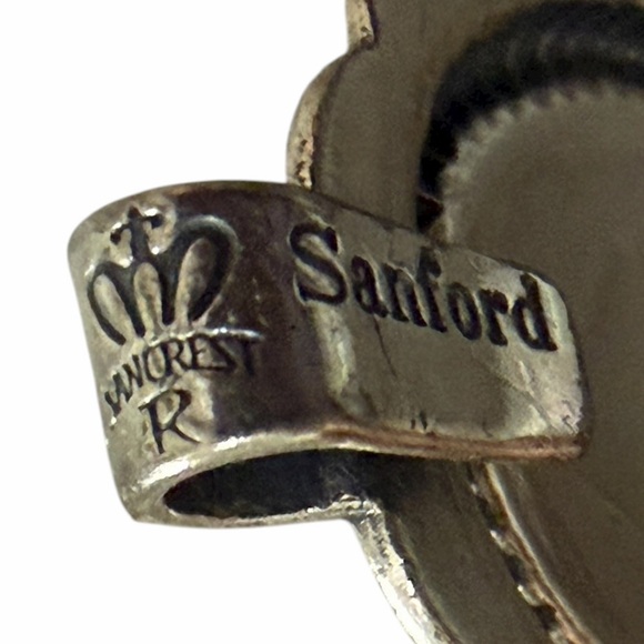 THREE Vintage 1950s Sanford Conchas Belt Silver - 33\